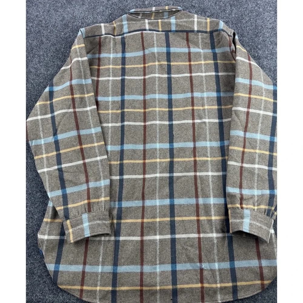Vintage Pendleton Wool Shirt‎ Jacket XL Made USA Lined Plaid - Picture 4 of 13